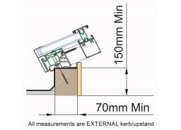 Fixed Flat Rooflights Fitting